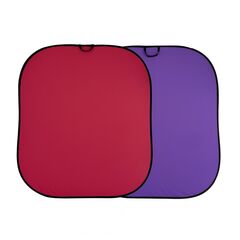 MANFROTTO Fundo de Tecido Dobrável Liso Roxo/Vermelho 180x215cm
