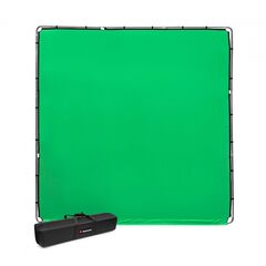MANFROTTO Kit StudioLink Fundo Tecido Chroma Key Green - 300x300cm