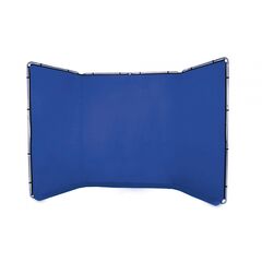 MANFROTTO Kit Fundo de Tecido Panorâmico Chroma Key Blue - 230x400cm