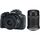 CANON EOS R50 + RF-S 18-45mm + 55-210mm (Preto)