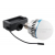 NANLITE Adaptador de Bateria NPF com Casquilho E27