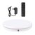 PULUZ Mesa Giratória 360º USB 45cm Branco