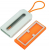 JJC Estojo para Cartões XQD MCK-XQD4GO - Cinza / Laranja