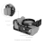 SMALLRIG 4148 Sapata Rotativa Horizontal para Vertical para Sony E
