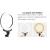 NANLITE Iluminador Bicolor Led Anelar HALO 10