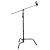 SHAPE Perna Deslizante 102cm com Suporte C de 26cm (Preto)