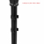SHAPE Suporte Combinado Triplo Ríser de Alumínio  37.46cm (Preto)