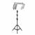 SHAPE Suporte Low Boy Double Riser Preto/Cromado 195cm
