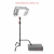 SHAPE Perna Deslizante 102cm com Suporte C de 26cm (Preto)