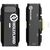 HOLLYLAND Microfone de Lapela Wireless Lark C1 para iOS - Cool Black
