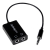 STARTECH Splitter Jack 3.5mm Macho para 2x Jack 3.5mm Fêmea
