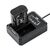 ​JJC Carregador USB Duplo para Baterias LP-E6 / LP-E6NH