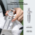 K&F CONCEPT Tripé Portátil com Selfie-Stick Bluetooth MS02 + Suporte Smartphone - Branco