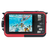 AGFAPHOTO Câmera Digital Waterproof WP8000 - Vermelho
