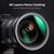 K&F CONCEPT Kit de Filtro Magnético ND2-ND32 82mm