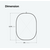 GODOX  Fundo de Tecido Dobrável CBA-TA0015 2x1.5m Oval
