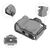 SMALLRIG 4539 HawkLock Advanced Cage Kit Quick Release para Sony Alpha 7R V / Alpha 7 IV / Alpha 7S III