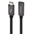 NANOCABLE - Cabo USB-C Macho - USB-C Fêmea (0.5 metros)