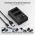 K&F CONCEPT Kit Carregador duplo + 2 baterias LP-E10