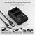 K&F CONCEPT Kit Carregador duplo + 2 baterias LP-E8