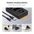 K&F CONCEPT Kit Carregador duplo + 2 baterias EN-EL25