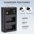 K&F CONCEPT Kit Carregador Duplo para Baterias LP-E17