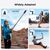K&F CONCEPT Seltie Stick com Adaptador de Action Cam 153cm