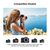 K&F CONCEPT Kit 3 Baterias LP-E6 2250mAh com Carregador triplo