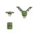 SIRUI Tripé para Monopé + Rapid System com Sistema Quick Release - Camuflado