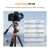 K&F CONCEPT Tripé de Vídeo K254A7 + Cabeça Fluida FH-03