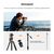 K&F CONCEPT Tripé de Vídeo K254A7 + Cabeça Fluida FH-03