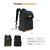 K&F CONCEPT Mochila Narute Wander 22L - Preto