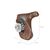 SMALLRIG 5193 Punho Wooden Series com Roseta ARRI - Lado Direito