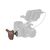 SMALLRIG 5192 Punho Wooden Series com Grampo NATO - Lado Direito