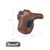 SMALLRIG 5162 Punho Wooden Series com Grampo NATO - Lado Esquerdo