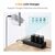 K&F CONCEPT Kit 3 Baterias NP-FW126 1300mAh com Carregador Triplo