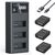 K&F CONCEPT Kit 3 Baterias NP-FW126 1300mAh com Carregador Triplo K&F CONCEPT Kit 3 Baterias NP-FW126 1300mAh com Carregador Triplo