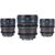 SIRUI Kit Nightwalker 24mm, 35mm, 55mm  T1.2 S35 Canon RF - Cinza