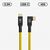 COBRA UNION Cabo USB-C 90º 40G 8K 60Hz 0.3m - Yellow