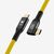 COBRA UNION Cabo USB-C 90º 40G 8K 60Hz 0.3m - Yellow