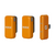 RODE Microfone Lapela Wireless Micro USB-C LaranjaRODE Microfone Lapela Wireless Micro USB-C Laranja