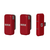 RODE Microfone Lapela Wireless Micro USB-C Vermelho