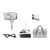 GODOX Iluminador LED LA600Bi Bicolor - Kit Branco