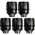 DZO FILM Kit Arles Prime 25mm, 35mm, 50mm, 75mm, 100mm T1.4 PL-Mount