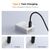 K&F CONCEPT Bateria com Carregamento USB-C NP-W126S 1050mAh