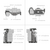 SMALLRIG 4538 Kit de Cage + Punho Superior HawkLock para Sony Alpha 7R V / Alpha 7 IV / Alpha 7S III