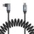 SMALLRIG 4792 Cabo Espiral USB-C Macho / USB-C Macho 35cm