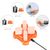 SMALLRIG 5748 Carregador para 4 baterias DMW-BLK22