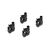MANFROTTO Conjunto de 4 Abraçadeiras para Tubos de 22 a 28mm