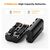 K&F CONCEPT KF28.0046 Kit Carregador Duplo USB-C + 2 Baterias NP-F550